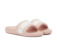 Lacoste Serve Hybrid Damen Natur/Weiß Slides, weiß, 38 EU