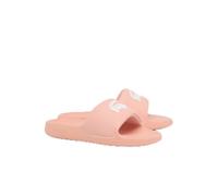 Lacoste Serve Slides 1.0 Damen Badesandalen rosa weiß - 40.5