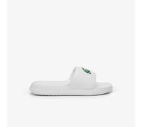 Lacoste Serve Slide 1.0 Herren-Sandalen, WHT/BLK, 46 EU