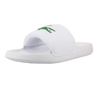Lacoste Herren-Sandalen Serve Slide 1.0 M Weiß/Grün Größe 40 1/2