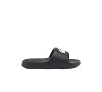 Lacoste Serve Slide 1.0 Sandalen für Herren, Schwarz/Weiß, Größe 47 EU