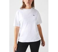 Lacoste Crew Premium Cotton Kurzarm-t-shirt 40 White