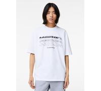 Lacoste Shirt in Weiß - Größe L | Herren Plussize