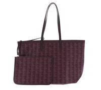 LACOSTE Shopping Bag L Mono Winetasting Damson