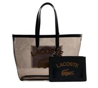 LACOSTE Shopping Bag L Transparent Noir Ermine