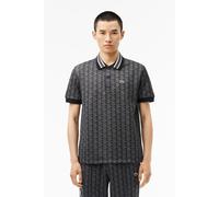 Lacoste Short Sleeve Polo Black/graphite Größe: M | Casual hemden Outlet | Herren | Schwarz