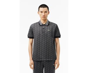Lacoste Short Sleeve Polo Black/graphite Größe: S | Casual hemden Outlet | Herren | Schwarz