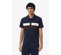 Lacoste Short Sleeve Polo Navy Blue/flour-red Größe: S | Casual hemden Outlet | Herren | Blau
