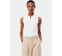 Lacoste Damen Kurzarm Polo Frau Senza Manica Weiß S