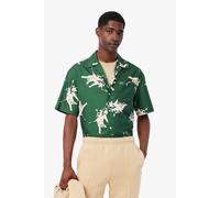 Lacoste Shortsleeve Woven Shirt Green Größe: 38 | Casual hemden Outlet | Herren | Grün