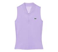 Lacoste Sleeveless Stretch Dual Fabric Tennis - purple (S)