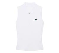 Lacoste Sleeveless Stretch Dual Fabric Tennis - white (XL)