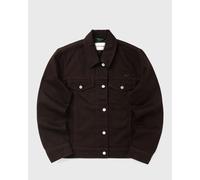 Lacoste Slim Fit Buttoned Denim Jacket women Denim Jackets brown in Größe:L