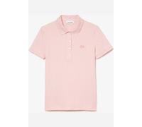 Lacoste Slim Fit Damen Poloshirt pink, Einfarbig