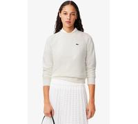 Lacoste Slim Fit Damen Pullover ecru, Einfarbig