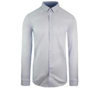 Lacoste Slim Fit Oxford Mens Hellblau gewebtes Hemd S