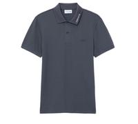 Lacoste Slim Fit Jacquard Branded Piqué Kurzarmpolo dunkelgrau - XL