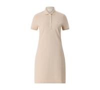 Lacoste - Slim-Fit Polokleid mit Logo - Größe 36 - braun