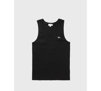 Lacoste Slim Fit Ribbed Cotton Tank Top men Tank Tops black in Größe:S