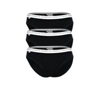 Lacoste Slip 3er Pack Damen schwarz, L