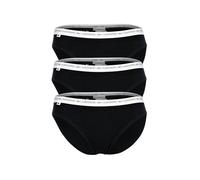 Lacoste Slip 3er Pack Damen schwarz, XL