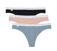 Lacoste - Slips für Damen(3er-Pack) (Schwarz/Pink/Blau) L