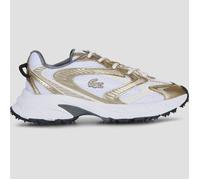 Lacoste L003 Neo Shot Metallic Damen Schuhe gold weiß schwarz - 41