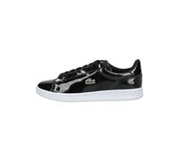 Lacoste Sneaker Leder Schwarz Lack - 38
