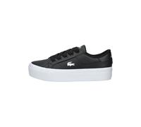 Lacoste Sneaker Leder Schwarz/Weiß - 41