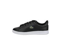Lacoste Sneaker Lederimitat Schwarz/Weiß - 35