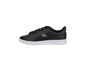 Lacoste Sneaker Lederimitat Schwarz/Weiß - 35
