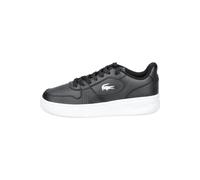 Lacoste Sneaker Lederimitat Schwarz/Weiß - 37