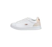 Lacoste Sneaker Lederimitat/Textil Weiß/Rosa - 29