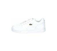 Lacoste Sneaker Lederimitat/Textil Weiß/Weiß - 36