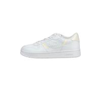 Lacoste Sneaker Lederimitat/Textil Weiß/Weiß - 37