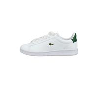 Lacoste Sneaker Lederimitat Weiß/Grün - 38