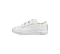 Lacoste Sneaker Lederimitat Weiß/Weiß - 28