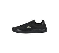 Lacoste Sneaker Textil Schwarz/Schwarz - 40,5