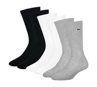 Lacoste Sport Herren RA2099 Socks, Argent Chine/Blanc-Noir, 36-40