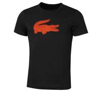 Lacoste Sport T-Shirt Regular Fit Herren, Schwarz/Sunrise, M