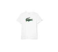 Lacoste Sport T-Shirt Regular Fit Herren, weiß/grün, L