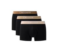Lacoste Unterhose Noir / Beige / Marron, Einfarbig