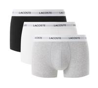Lacoste Court Boxershorts schwarz weiß grau (3 Einheiten) - XXL