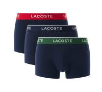 Lacoste Kurze Hosen Lacoste 3 Packs Trunk Navy Blue/Green-Red-Navy Blue L