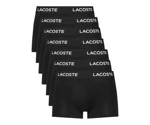 Lacoste Stretchcotton Trunk Boxershorts Herren (7er Pack) 5H2385, Farbe:Schwarz 031, Textil:L