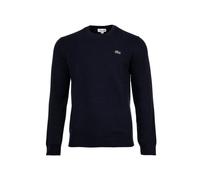 Lacoste Strickpullover Regular Fit aus Baumwoll-Mix, Marine, Größe M