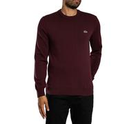 Lacoste Strickpullover Mit Logo, Rot XL