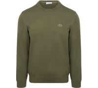 Lacoste Sweater Crewneck Olive - Größe XXL Grün XXL