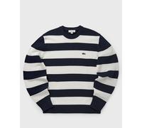 Lacoste Classic Fit Pullover weiss/blau, Gestreift