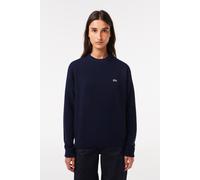 Lacoste Slim Fit Damen Pullover navy, Einfarbig